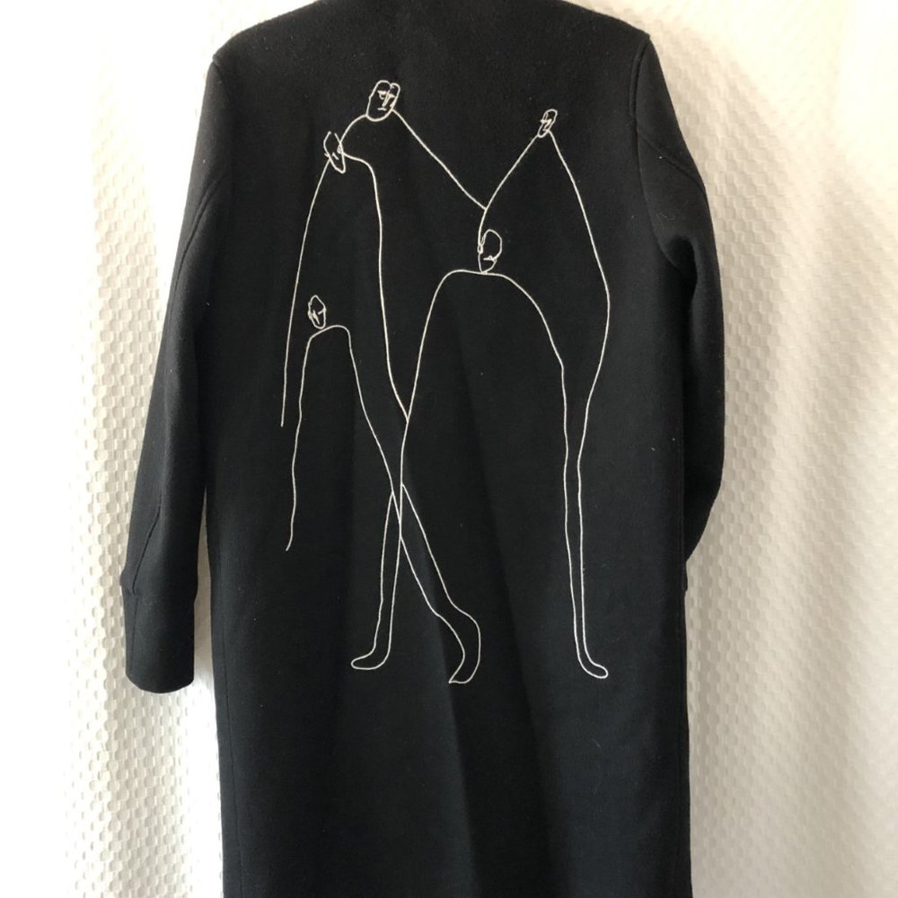 Japanese Trendiano Wool Coat Jacket Japan
